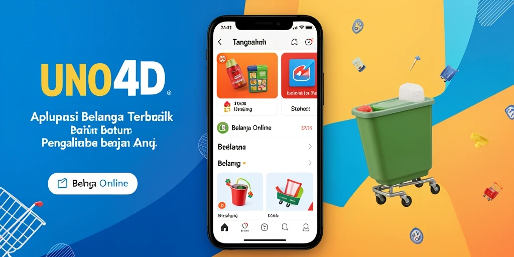 Antarmuka sederhana dan mudah digunakan untuk belanja online.